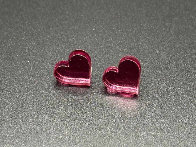 Heart Stud Earrings