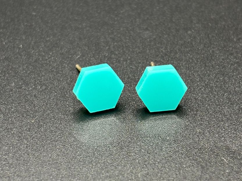 Hexi Stud Earrings