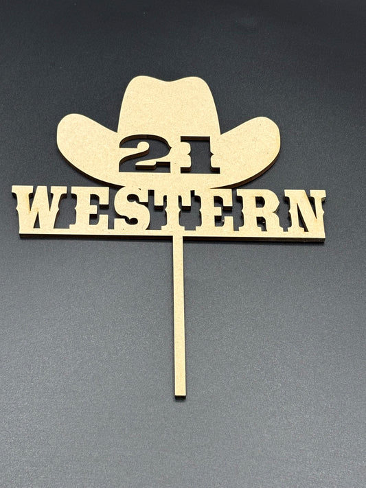 Name + Age + Cowboy Hat
