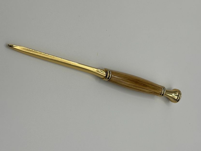 American Oak Letter Opener