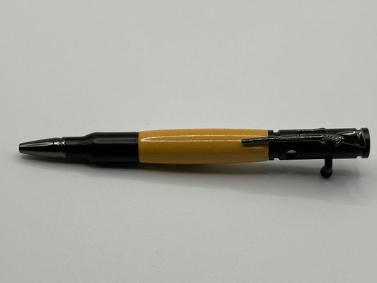 Black Bolt Action Huon Pine Pen