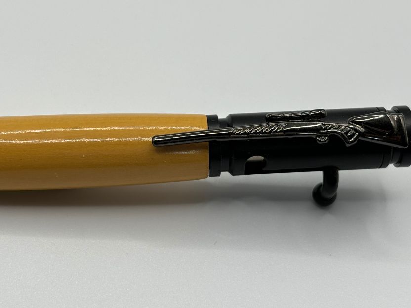 Black Bolt Action Huon Pine Pen