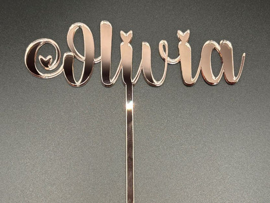 Name Cake Topper