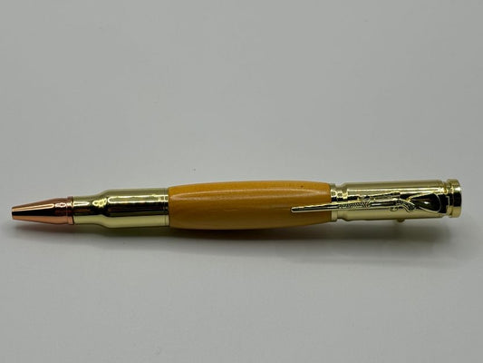 Gold Bolt Action Huon Pine Pen