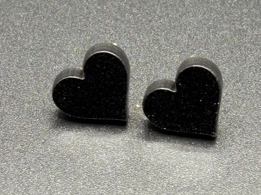 Heart Stud Earrings