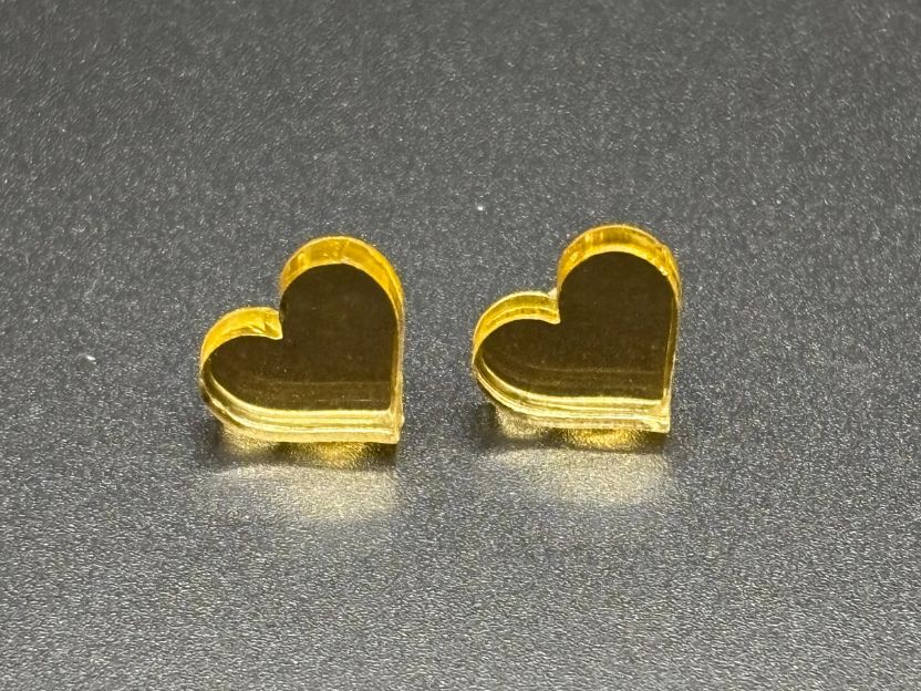 Heart Stud Earrings