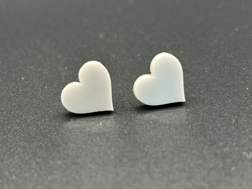 Heart Stud Earrings
