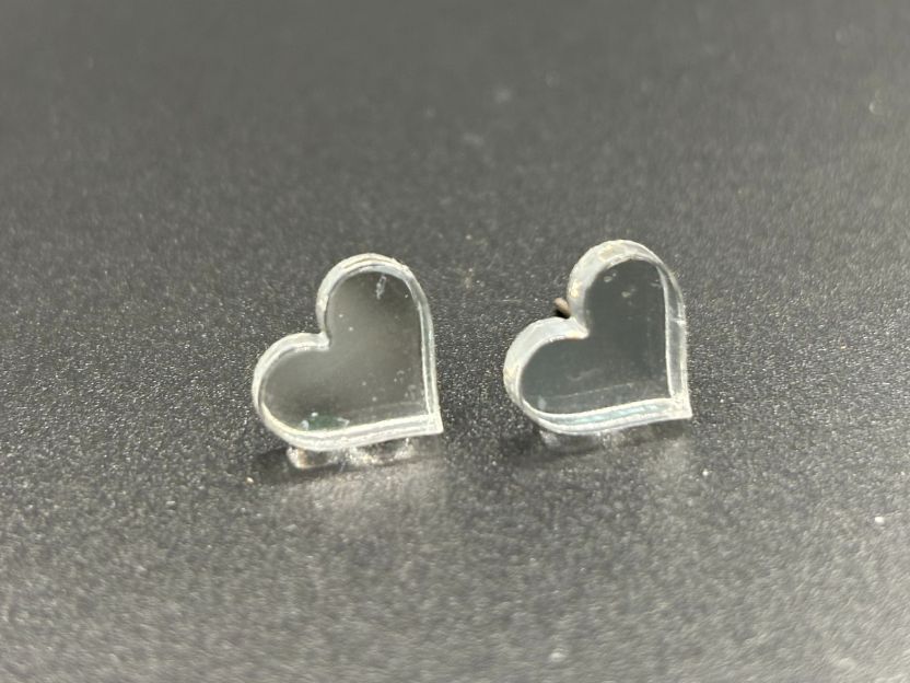 Heart Stud Earrings