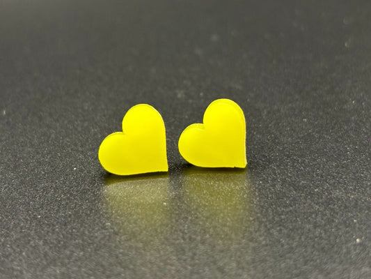 Heart Stud Earrings