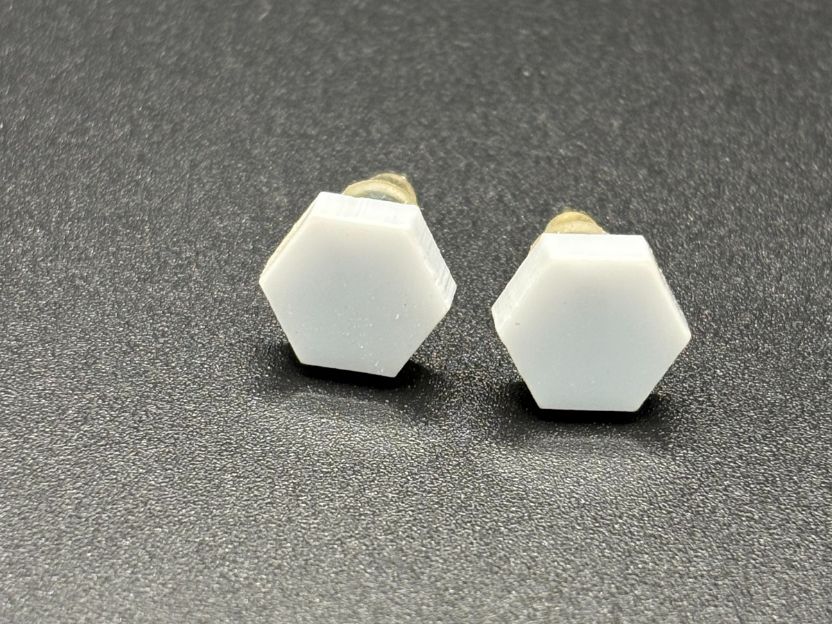 Hexi Stud Earrings