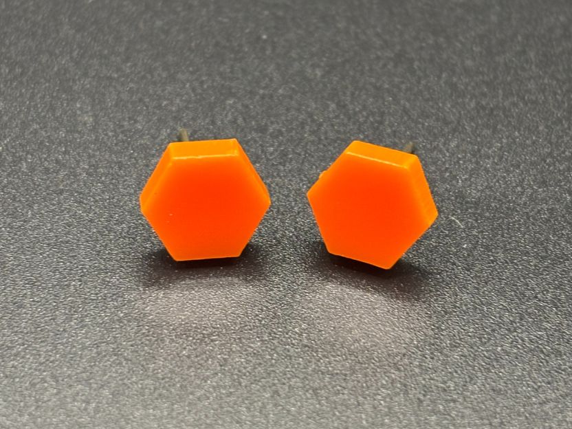 Hexi Stud Earrings