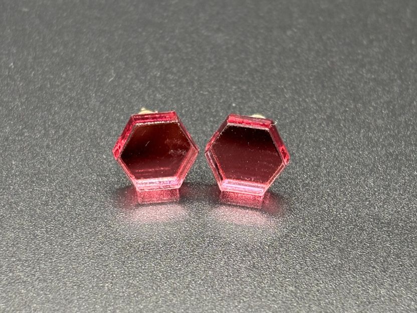 Hexi Stud Earrings