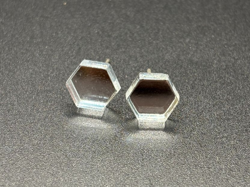 Hexi Stud Earrings