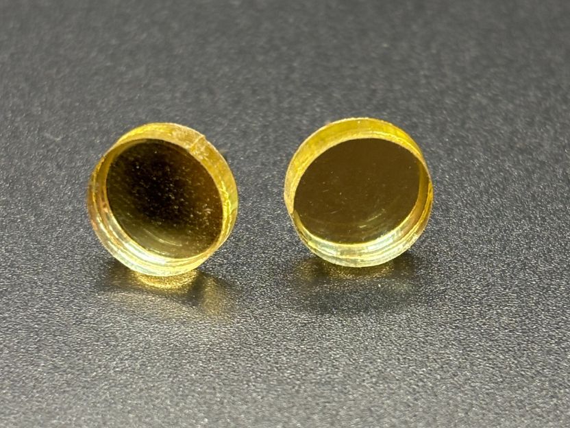 Round Stud Earrings