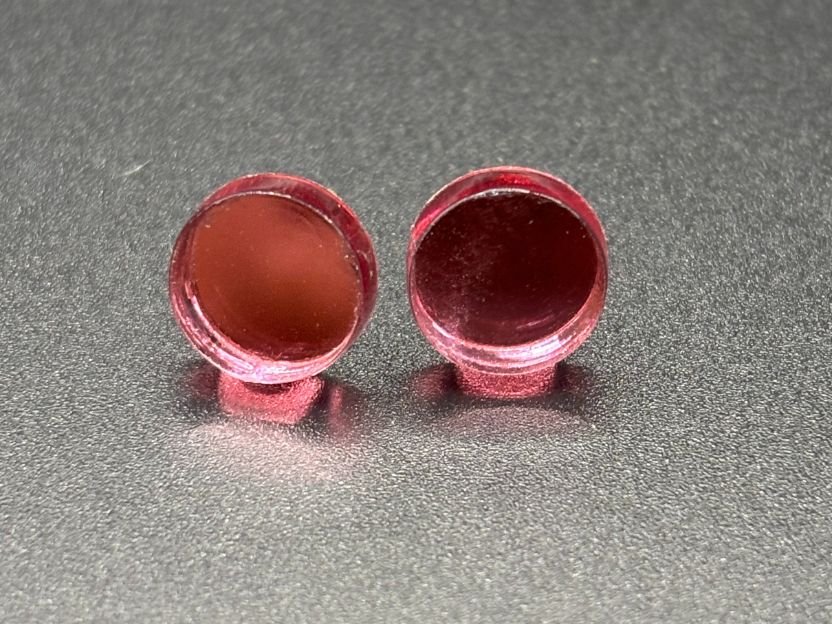 Round Stud Earrings