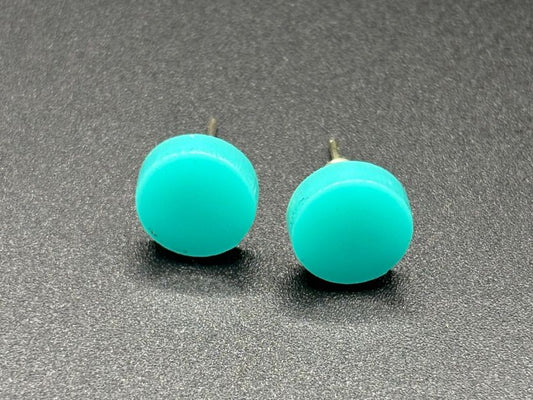 Round Stud Earrings