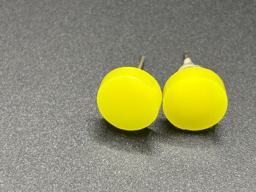 Round Stud Earrings
