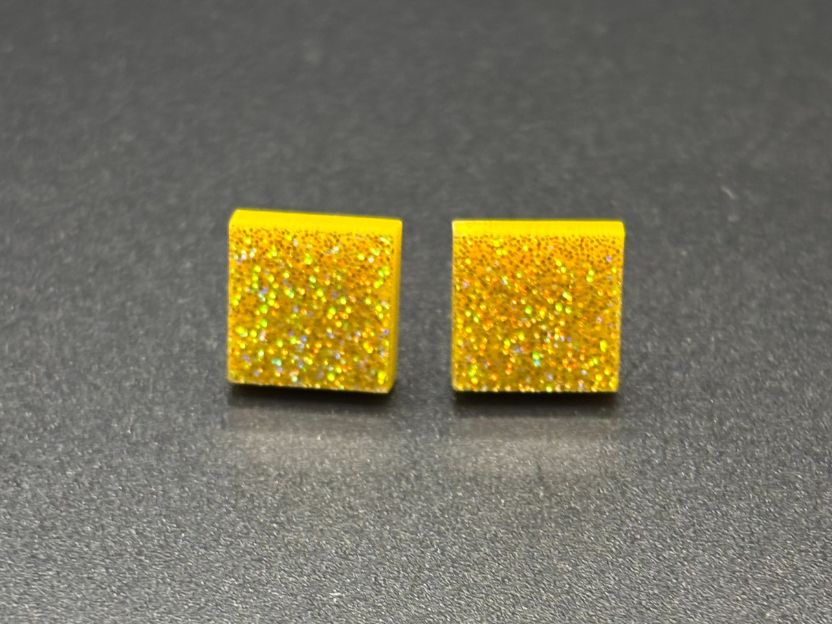Square Stud Earrings