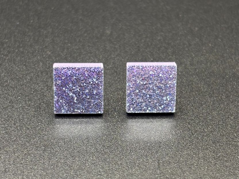 Square Stud Earrings