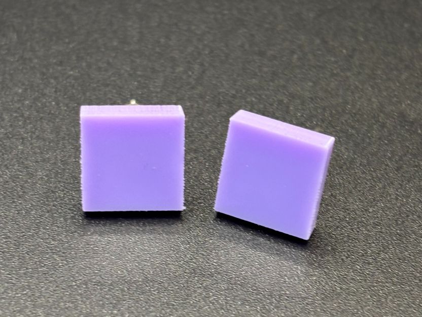 Square Stud Earrings
