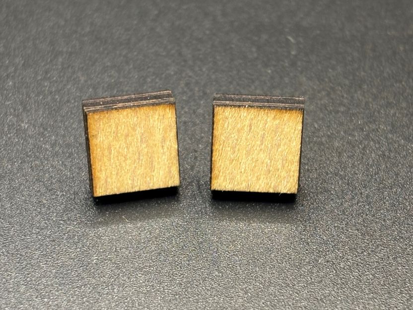 Square Stud Earrings