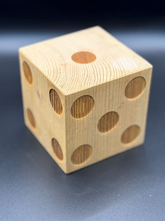 Large Wooden Dice